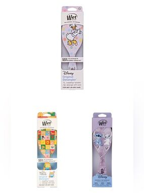 NWT Wet Brush, Daisy, Winnie the Pooh or Stitch & Angel, Choose 1